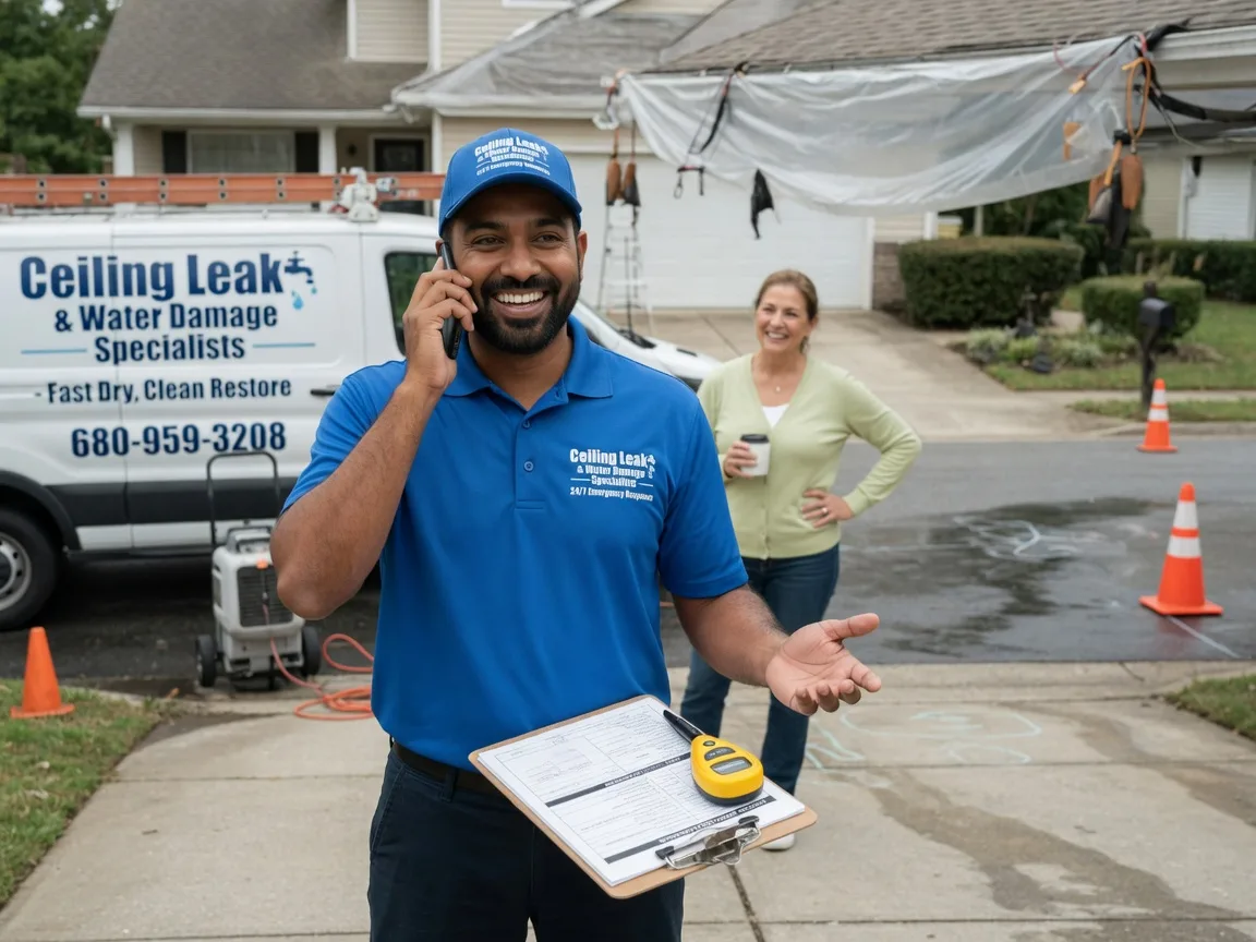 Ceiling Leak Cleanup Preston Park, PA FAQs